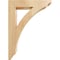 Ekena Millwork 1 3/4"W x 6 1/2"D x 9"H Small Thorton Wood Bracket, Red Oak BKTW01X06X09THRO - alternate 3